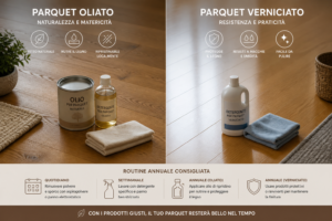 manutenzione del parquet
