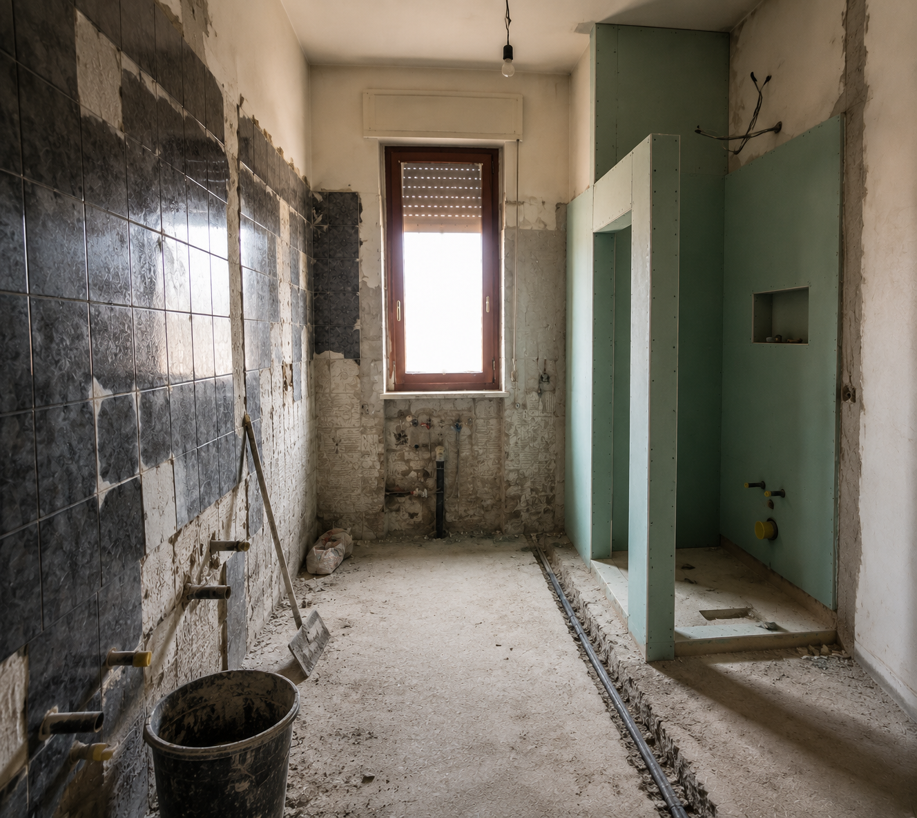 Case reali: prima/dopo di una ristrutturazione bagno a Cesano Boscone